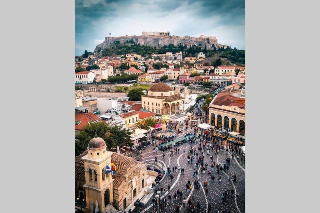 Athens Designer'S Loft Downtown Atenas Exterior foto