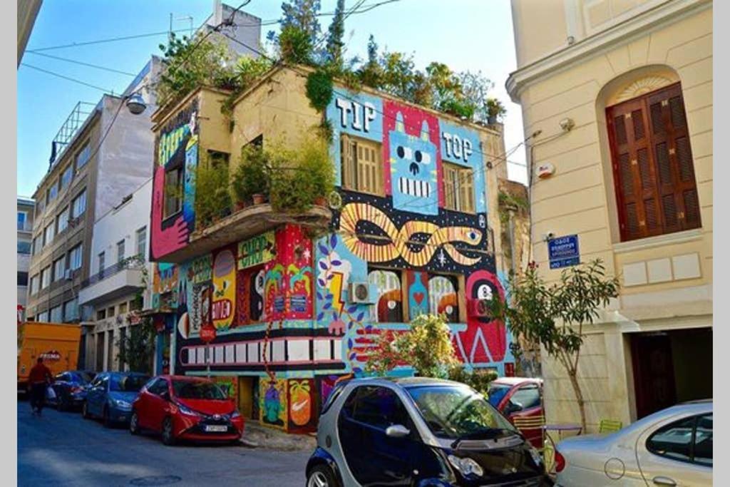 Athens Designer'S Loft Downtown Atenas Exterior foto